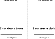 Search result: 'I Can Draw a Color Book, A Printable Book: Brown, Black'