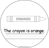 Search result: 'Orange Color Book: Crayon'