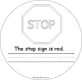 Search result: 'Colors Book: Stop Sign'