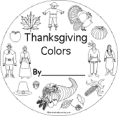 Search result: 'Thanksgiving Colors Book: Cover'