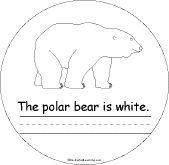 Search result: 'White Color Shape Book: Polar Bear'