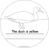 Search result: 'Yellow Color Book: Duck'