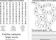 Word Search,Spell Community Helpers