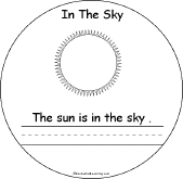 Search result: 'In The Sky Early Reader Book: Sun Page'