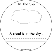 Search result: 'In The Sky Early Reader Book: Cloud Page'