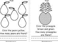 Search result: 'Fabulous Fruit Book, A Printable Book: Pear, Pineapple'