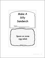 Search result: ''Make a Silly Sandwich' Book'