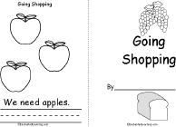 Search result: 'Going Shopping Book, A Printable Book'