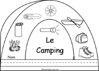 Search result: 'Le Camping Book, A Printable French Book'