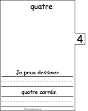Search result: 'French Numbers and Shapes Book: Page 4'