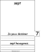 Search result: 'French Numbers and Shapes Book: Page 7'