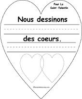 Search result: 'Pour la Saint Valentin - French Early Reader Book: Hearts'
