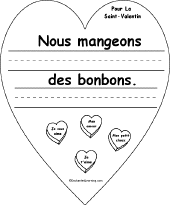Search result: 'Pour la Saint Valentin - French Early Reader Book: Candy'