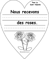 Search result: 'Pour la Saint Valentin - French Early Reader Book: Roses'