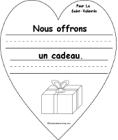 Search result: 'Pour la Saint Valentine - French Early Reader Book: Gift'