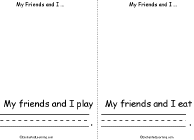 Search result: 'My Friends and I... Book, A Printable Book: page 2'