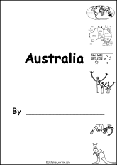 Australia, A Printable Book for Fluent Readers