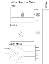 Search result: 'Flags Book to Print: Africa'