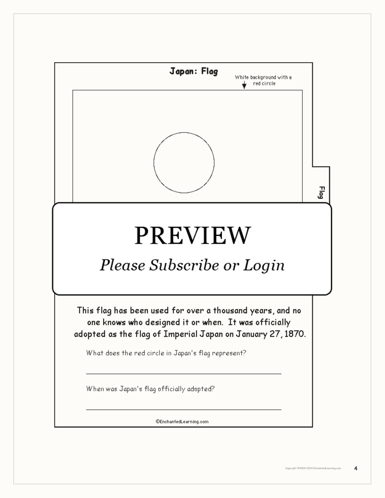 Japan Tab Book interactive printout page 4