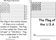Search result: 'The Flag of the USA, A Printable Book'