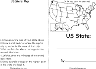 Search result: 'US State, A Printable Book'