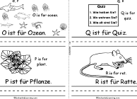 Search result: 'A ist F&#252;r... Book, A Printable Bilingual Book: O, P - Q, R'