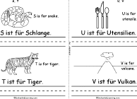 Search result: 'A ist F&#252;r... Book, A Printable Bilingual Book: S, T - U, V'