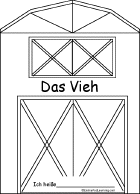 Search result: 'Vieh/Livestock Book, A Printable Book in German : Cover'
