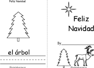 Search result: 'Feliz Navidad Book, A Printable Book: Cover, &#193;rbol'