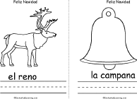 Search result: 'Feliz Navidad Book, A Printable Book: Reno, Campana'