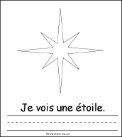 Search result: 'No&#235;l je vois (Christmas I See)... Early Reader Book: Star Page'