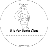 Search result: 'Christmas Letters... Early Reader Book: Santa Claus Page'