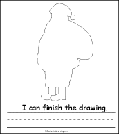Draw Santa