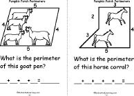 Search result: 'Pumpkin Patch Perimeters Book, A Printable Book: Goat Pen, Horse Corral'