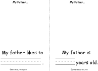 Search result: 'My Father... Book, A Printable Book: page 2'