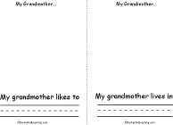 Search result: 'My Grandmother... Book, A Printable Book: Page 3'