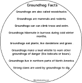 Search result: 'Groundhog Day Activity Early Reader Book: Facts Page'