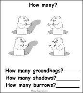 Search result: 'Groundhog Day: How Many? A Counting Book'