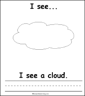 Search result: 'Groundhog Day, I See... Book: I see a cloud'