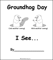 Search result: 'Groundhog Day, I See... Book: Cover Page'