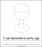 Search result: 'Kwanzaa Activity Early Reader Book: Decorate the Unity Cup Page'