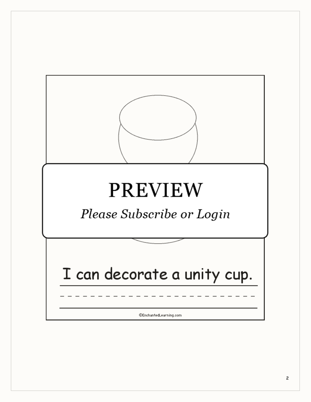 Kwanzaa Activity — Early Reader Book interactive printout page 2