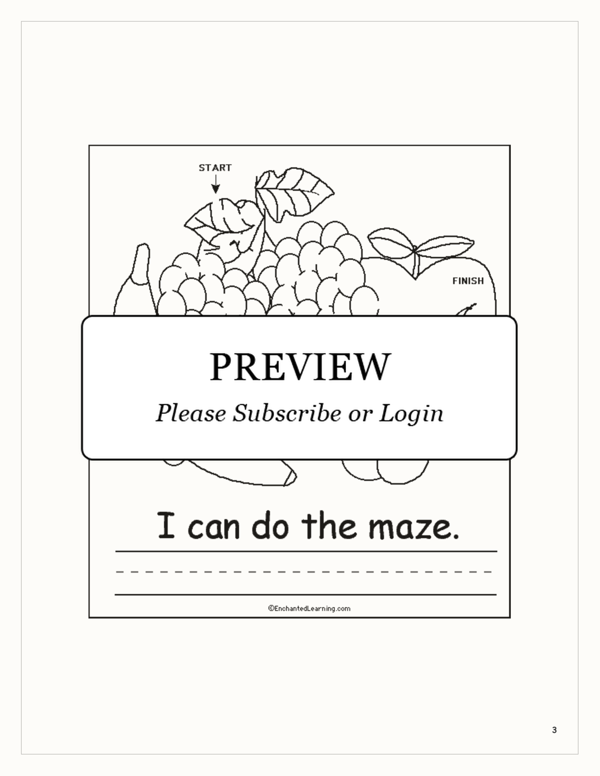 Kwanzaa Activity — Early Reader Book interactive printout page 3