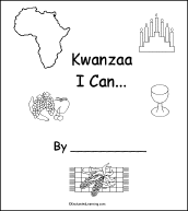 Search result: 'Kwanzaa Activity Early Reader Book: Cover Page'