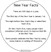 Search result: 'New Year Activity Early Reader Book: Facts Page'