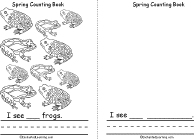 Search result: 'Spring Counting Book, A Printable Book: Ten, ?'