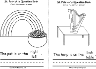 Search result: 'St. Patricks Question Book, A Printable Book: Pot, Harp'