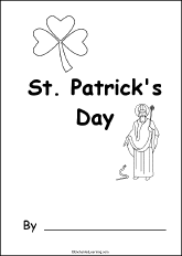 Search result: 'St. Patrick's Day, A Printable Book: Cover Page'