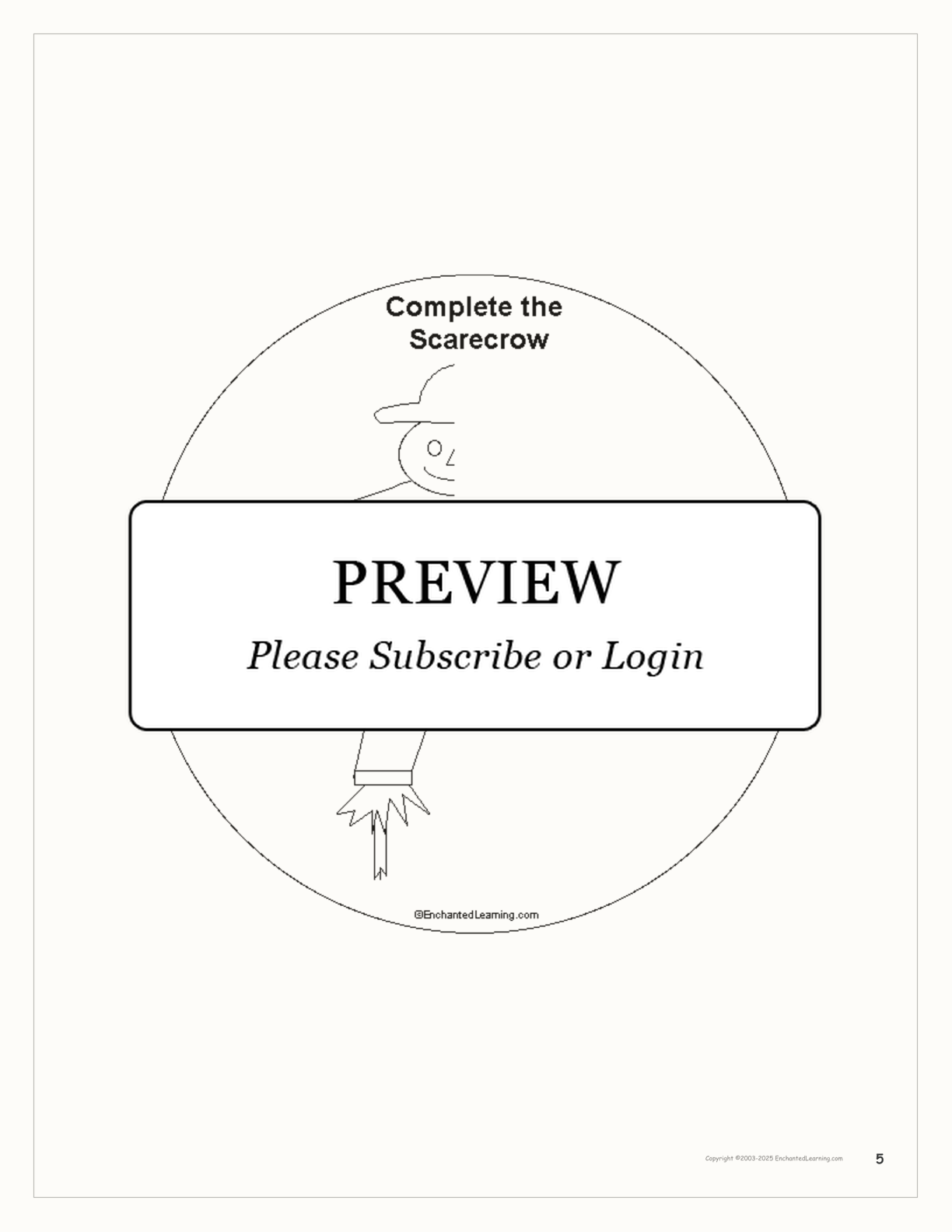 Thanksgiving Shape Book Printout interactive printout page 5