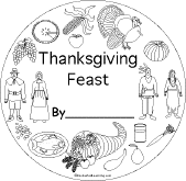 Search result: 'Thanksgiving Feast Book: Cover'